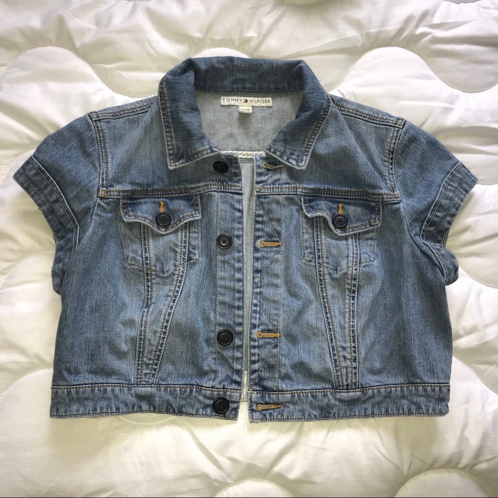 Tommy hilfiger jacket short sleeve